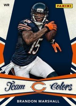 2013 Panini National Sports Collectors Convention - Team Colors #5 Brandon Marshall Front