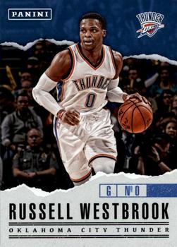 2017 Panini Father's Day #11 Russell Westbrook Front