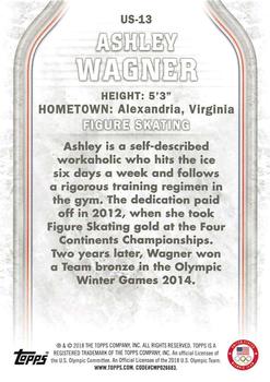 2018 Topps U.S. Olympic & Paralympic Team Hopefuls #US-13 Ashley Wagner Back