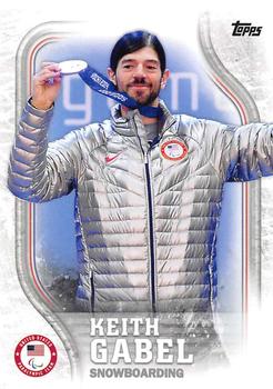 2018 Topps U.S. Olympic & Paralympic Team Hopefuls #USA-30 Keith Gabel Front