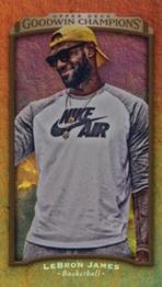 2017 Upper Deck Goodwin Champions - Gold Presidential Minis #40 LeBron James Front