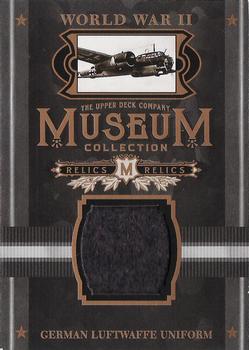 2017 Upper Deck Goodwin Champions - Museum Collection World War II Relics #MC-GLU German Luftwaffe Uniform Front