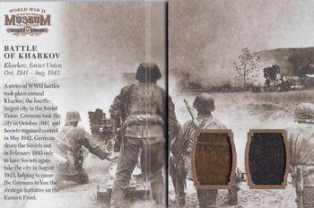 2017 Upper Deck Goodwin Champions - Museum Collection World War II Booklet Relics #MCWWII-BK Battle Of Kharkov Front