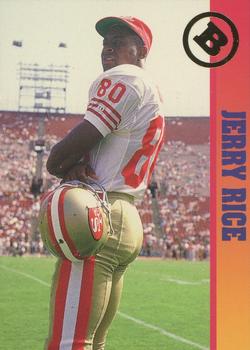 1993 Ballstreet News #NNO Jerry Rice Front