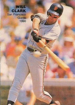 1990 Sports Superstars (unlicensed) #5 Will Clark Front