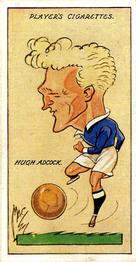 1927 Player's Football Caricatures By Mac #1 Hugh Adcock Front