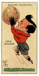 1927 Player's Football Caricatures By Mac #4 Ernie Beecham Front