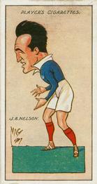 1927 Player's Football Caricatures By Mac #43 Jimmy Nelson Front