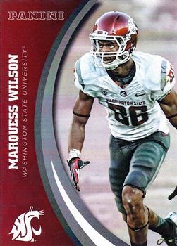 2017 Panini Washington State Cougars #11 Marquess Wilson Front