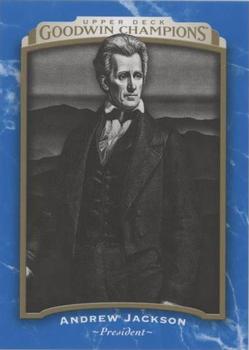 2017 Upper Deck Goodwin Champions - Royal Blue #7 Andrew Jackson Front