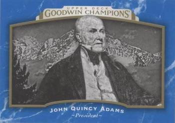 2017 Upper Deck Goodwin Champions - Royal Blue #56 John Quincy Adams Front