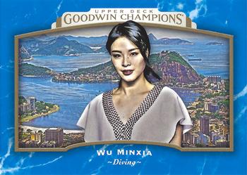 2017 Upper Deck Goodwin Champions - Royal Blue #89 Wu Minxia Front