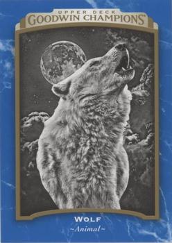 2017 Upper Deck Goodwin Champions - Royal Blue #110 Wolf Front