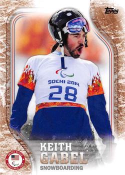 2018 Topps U.S. Olympic & Paralympic Team Hopefuls - Bronze #US-32 Keith Gabel Front