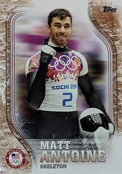 2018 Topps U.S. Olympic & Paralympic Team Hopefuls - Bronze #US-35 Matt Antoine Front