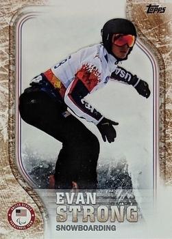 2018 Topps U.S. Olympic & Paralympic Team Hopefuls - Bronze #USA-29 Evan Strong Front