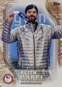 2018 Topps U.S. Olympic & Paralympic Team Hopefuls - Bronze #USA-30 Keith Gabel Front