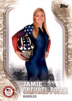 2018 Topps U.S. Olympic & Paralympic Team Hopefuls - Gold #US-8 Jamie Greubel Poser Front