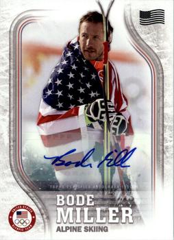 2018 Topps U.S. Olympic & Paralympic Team Hopefuls - Autographs U.S. Flag #USA-1 Bode Miller Front