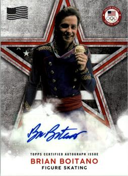 2018 Topps U.S. Olympic & Paralympic Team Hopefuls - Olympic Champions Autographs - Gold #OC-BB Brian Boitano Front