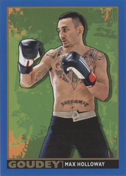 2017 Upper Deck Goodwin Champions - Goudey Royal Blue #G12 Max Holloway Front