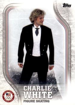2018 Topps U.S. Olympic & Paralympic Team Hopefuls - Silver #US-25 Charlie White Front