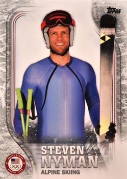 2018 Topps U.S. Olympic & Paralympic Team Hopefuls - Silver #USA-5 Steven Nyman Front