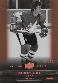 2012 Upper Deck All-Time Greats - Bronze #15 Bobby Orr Front