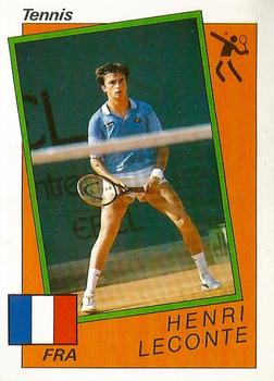 1987-88 Panini Supersport Stickers #190 Henri Leconte Front