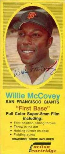 1970 Action Cartridges #10-11-04 Willie McCovey Front
