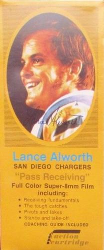 1970 Action Cartridges #10-13-03 Lance Alworth Front