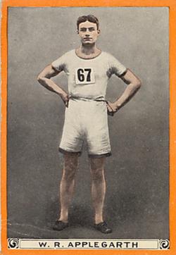 1913 Pan Handle Scrap World's Champion Athletes (T230) #NNO W.R. Applegarth Front