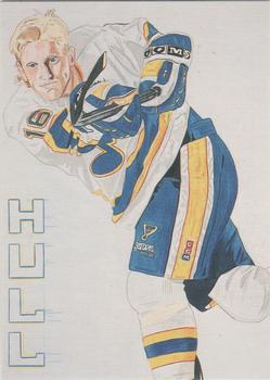 1993 Sports Art Images Promos (unlicensed) #17 Brett Hull Front