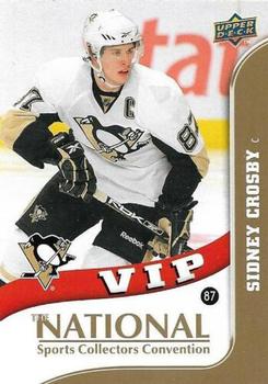 2010 Upper Deck The National Sports Convention VIP #VIP-2 Sidney Crosby Front