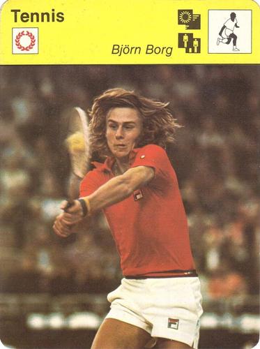 1977 Sportscaster Series 9 Finnish #09-213 Björn Borg Front