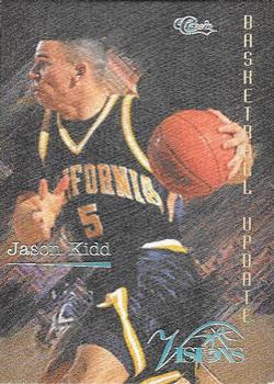 1996 Classic Visions Signings Update #U102 Jason Kidd Front