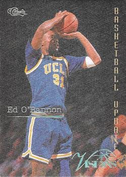 1996 Classic Visions Signings Update #U109 Ed O'Bannon Front