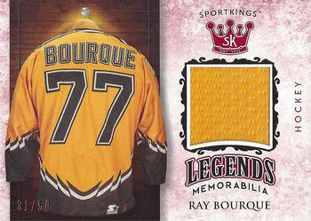 2018 Sportkings - Legends Memorabilia Red #LSM-1 Ray Bourque Front