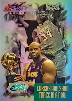 2002 Topps eTopps Event Series #ES3 Shaquille O'Neal Front