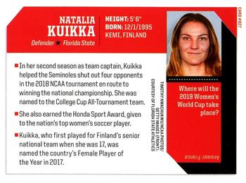 2019 Sports Illustrated for Kids #827 Natalia Kuikka Back