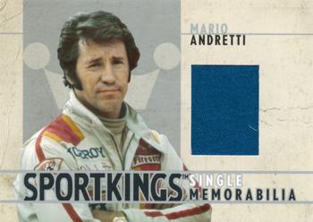 2007 Sportkings Series A - Single Memorabilia Silver #SM-10 Mario Andretti Front