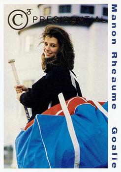 1992-93 Classic C3 - Presidential Charter Club #1 Manon Rheaume Front