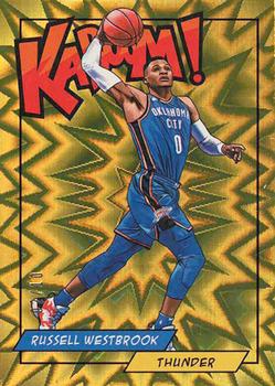 2018 Panini Kaboom! - Gold #K-RWS Russell Westbrook Front