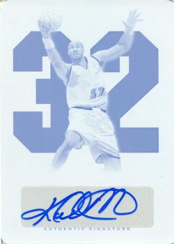2012 Leaf Legends of Sport - Numeration Autographs Printing Plates Cyan #NA-KM1 Karl Malone Front