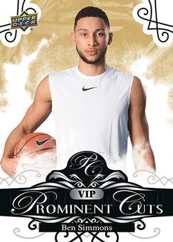 2019 Upper Deck The National VIP Prominent Cuts #VIP-4 Ben Simmons Front