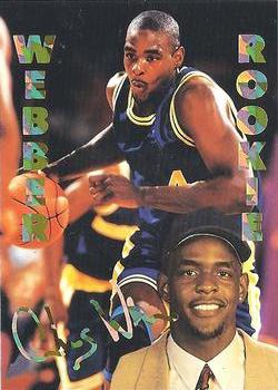 1993-95 Sports Stars USA (unlicensed) #112 Chris Webber Front