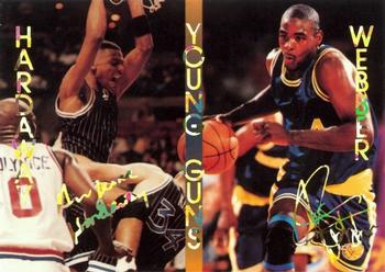 1993-95 Sports Stars USA (unlicensed) #127 Chris Webber / Anfernee Hardaway Front
