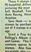 1937 Kellogg's Pep Sports Stamps #NNO Jimmy Doolittle Back