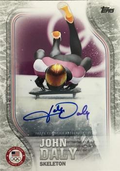 2018 Topps U.S. Olympic & Paralympic Team Hopefuls - Autographs Silver #US-34 John Daly Front