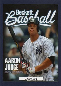 2017 Beckett National Convention Cover Promos #NNO Cody Bellinger / Aaron Judge Back